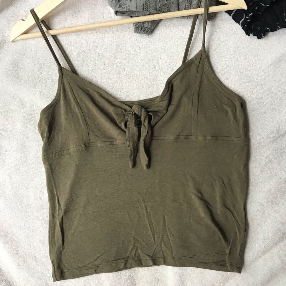 Soft Sexy Knotted Cami Crop Top